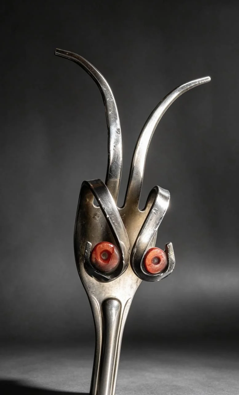 Escultura — pieza en otros metales de Rodolfo Manga