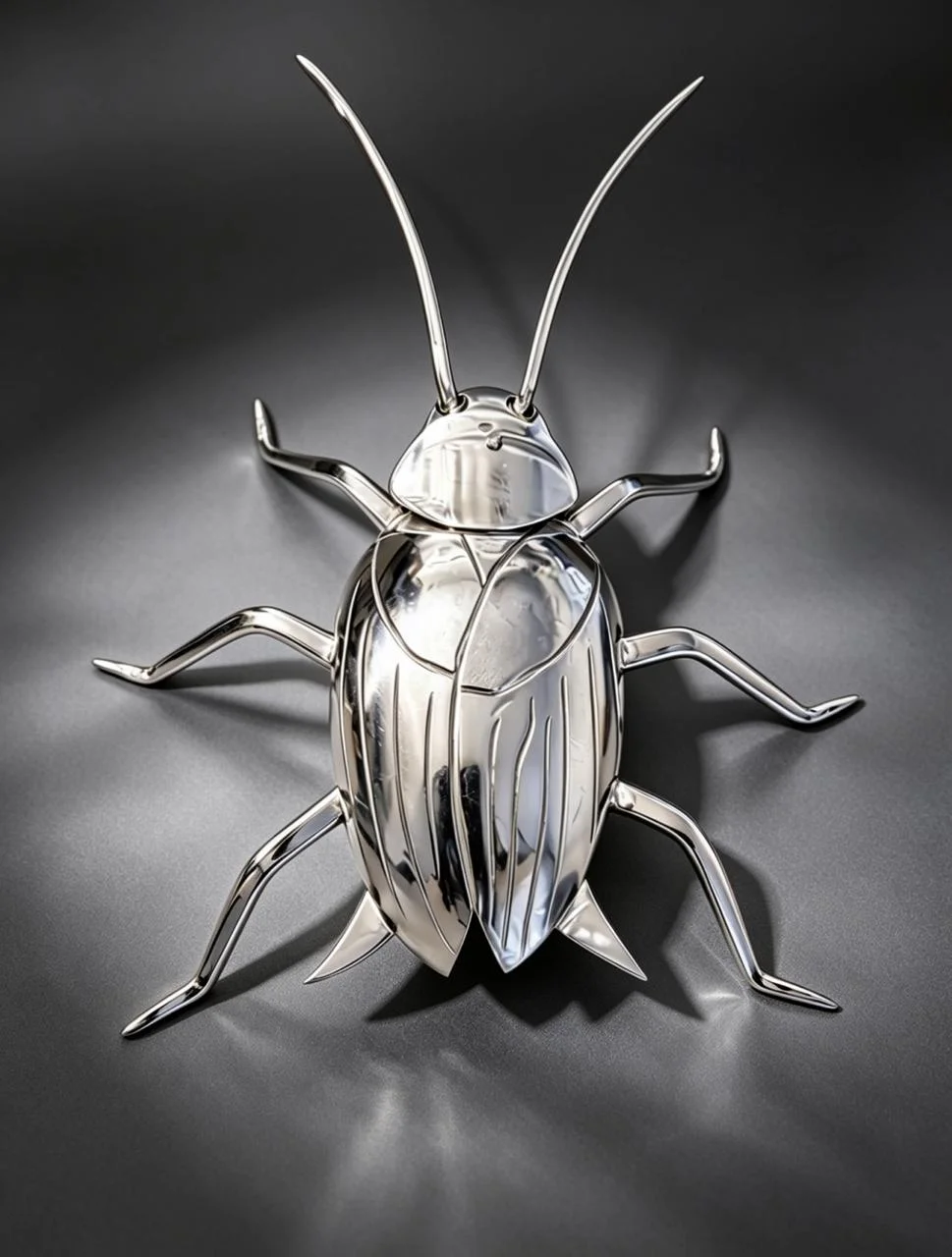 Escultura — pieza en otros metales de Rodolfo Manga